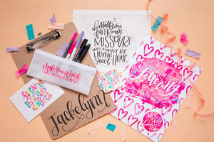 IN-PERSON: Introduction to Hand Lettering Workshop (Original Script) - Columbus, Ohio - February 28