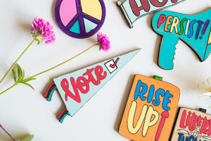 Virtual Hand Painted Activism Magnets Kit + Video Replay