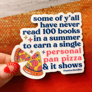 Personal Pan Pizza - 3x Viral Sticker!