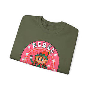 Christmas Rebel Without a Claus Sweatshirt