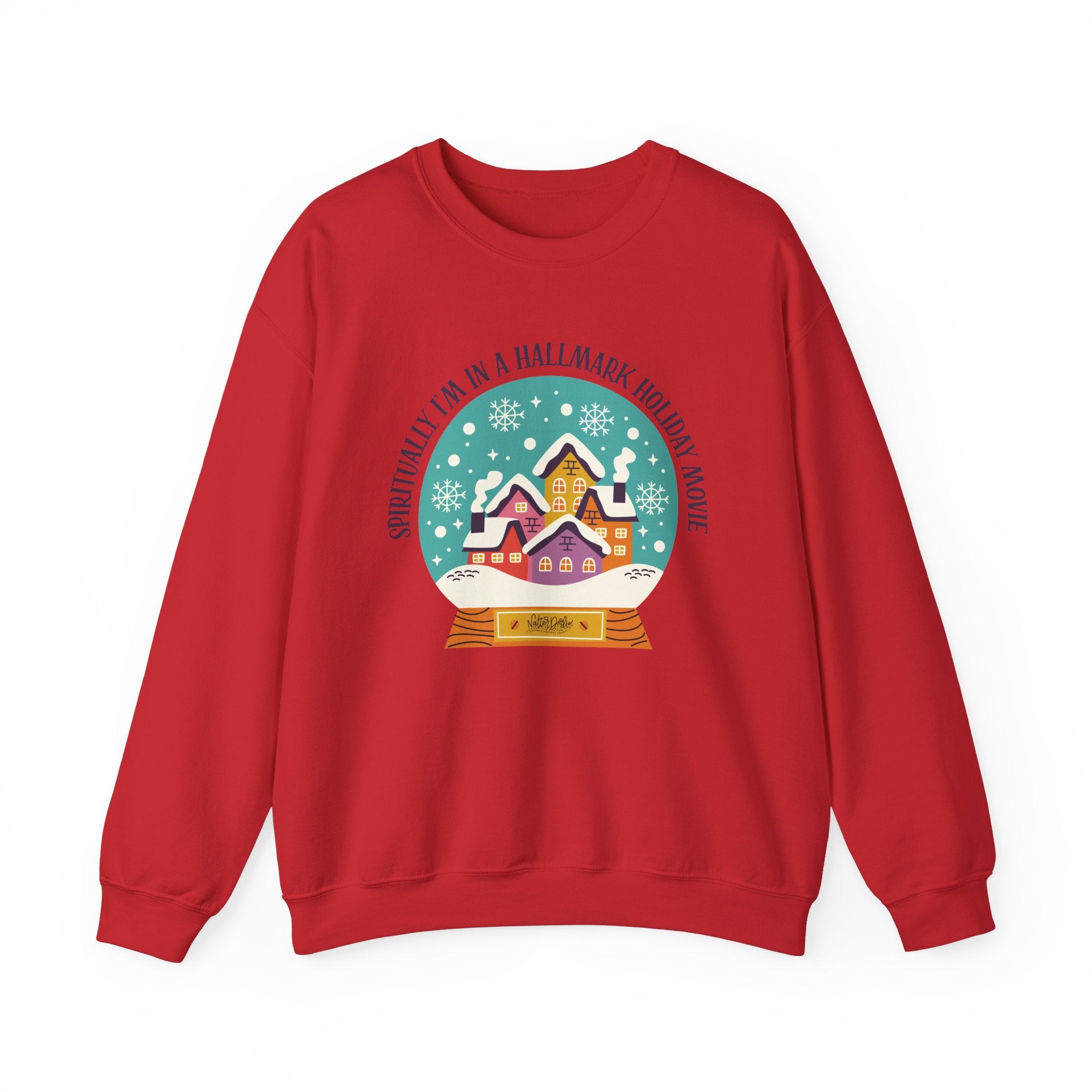 Spiritually I'm in a Hallmark Holiday Movie Sweatshirt