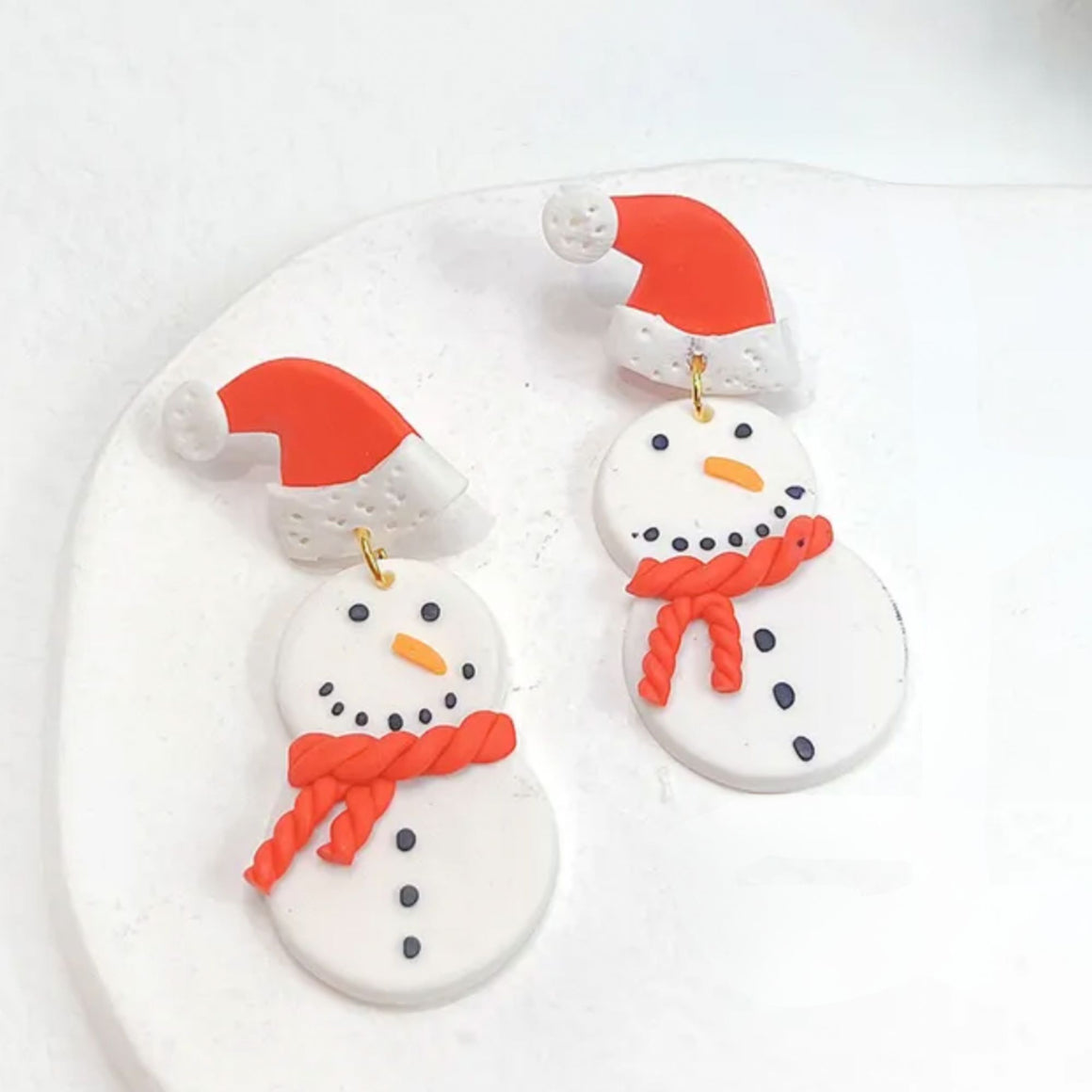 Up to Snow Good Christmas Holiday Earrings