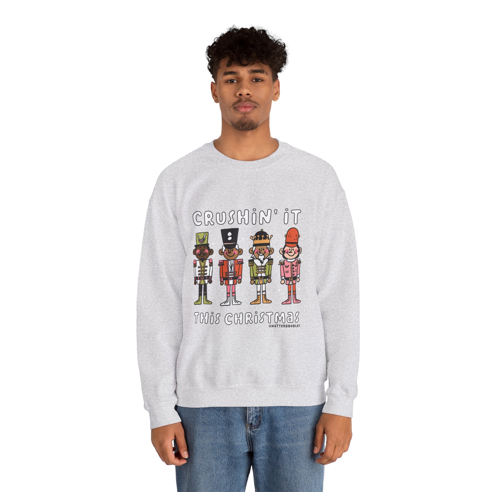 Crushing it This Christmas Nutcracker Sweatshirt