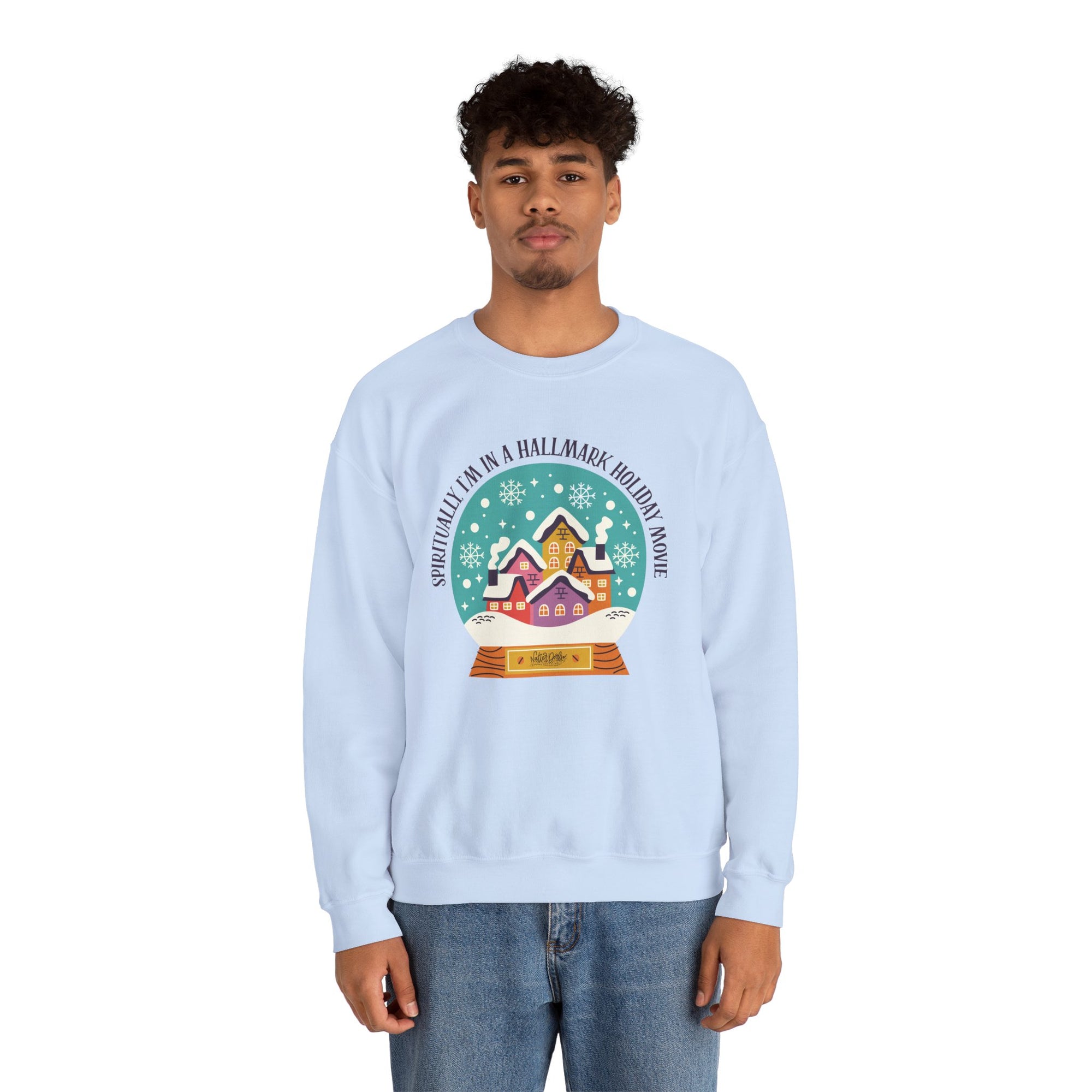Spiritually I'm in a Hallmark Holiday Movie Sweatshirt