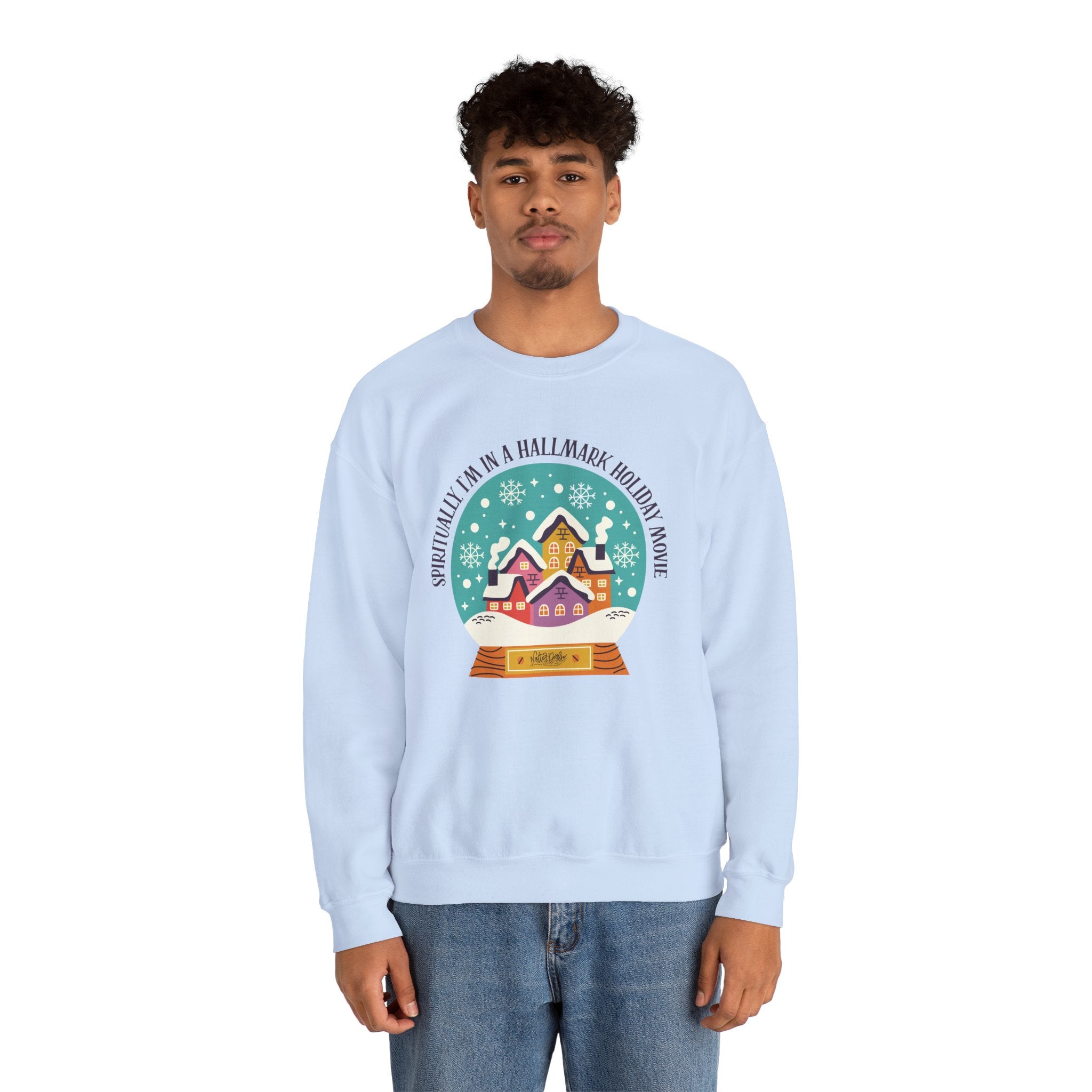 Spiritually I'm in a Hallmark Holiday Movie Sweatshirt