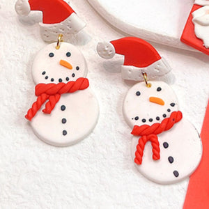 Up to Snow Good Christmas Holiday Earrings