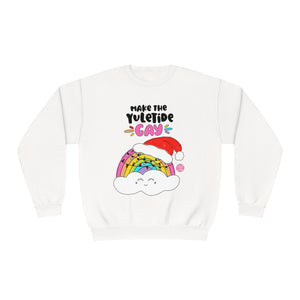 Make the Yuletide Gay Crewneck Holiday Sweatshirt