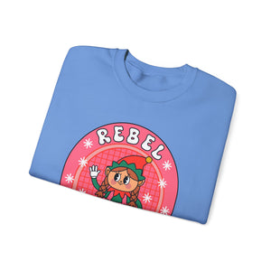 Christmas Rebel Without a Claus Sweatshirt