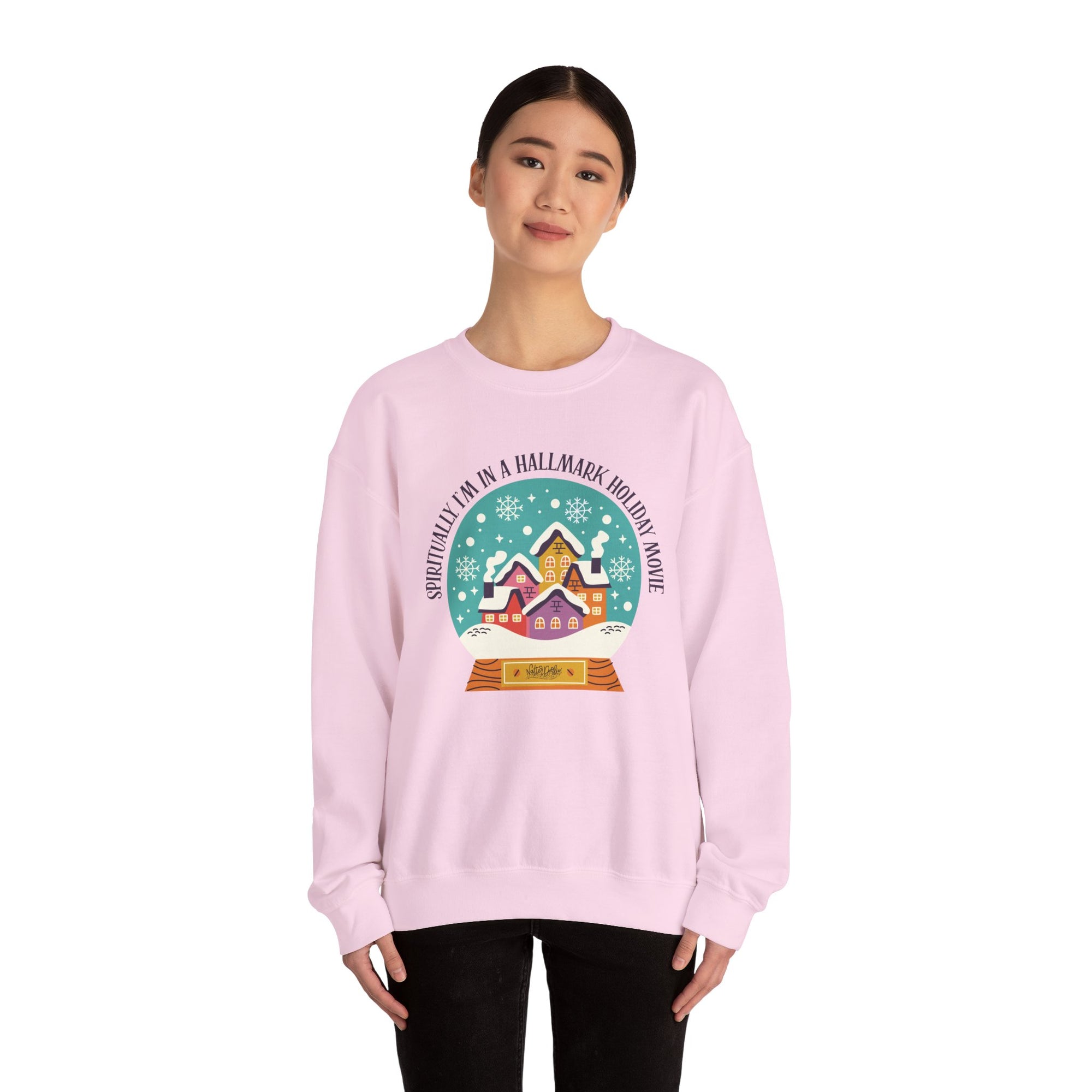 Spiritually I'm in a Hallmark Holiday Movie Sweatshirt