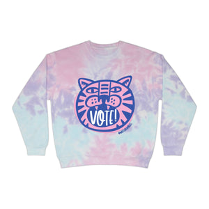 VOTE! *Tie Dye* Crew Neck Sweatshirt