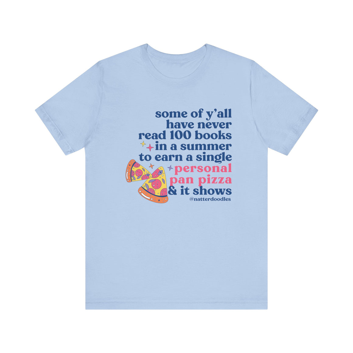 Personal Pan Pizza 90s Nostalgia Book-It Tee