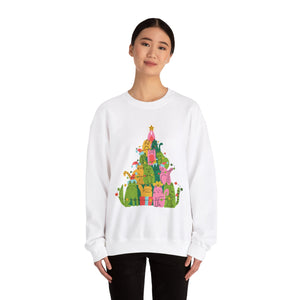 Merry Catmas Crewneck Sweatshirt