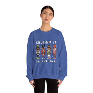 Crushing it This Christmas Nutcracker Sweatshirt