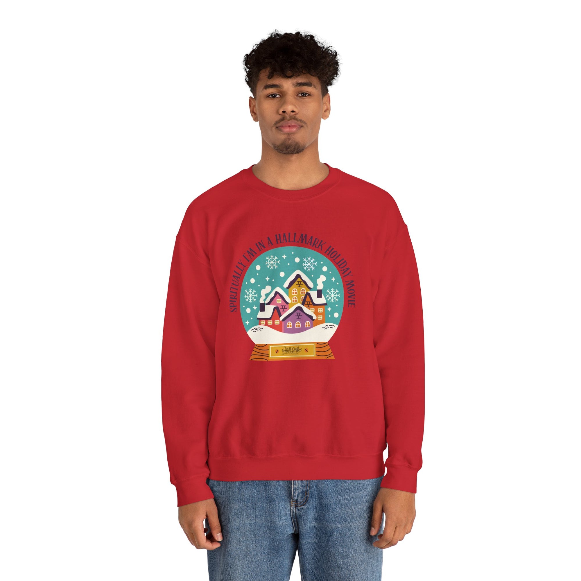 Spiritually I'm in a Hallmark Holiday Movie Sweatshirt