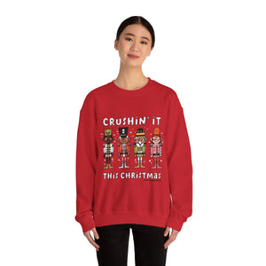 Crushing it This Christmas Nutcracker Sweatshirt