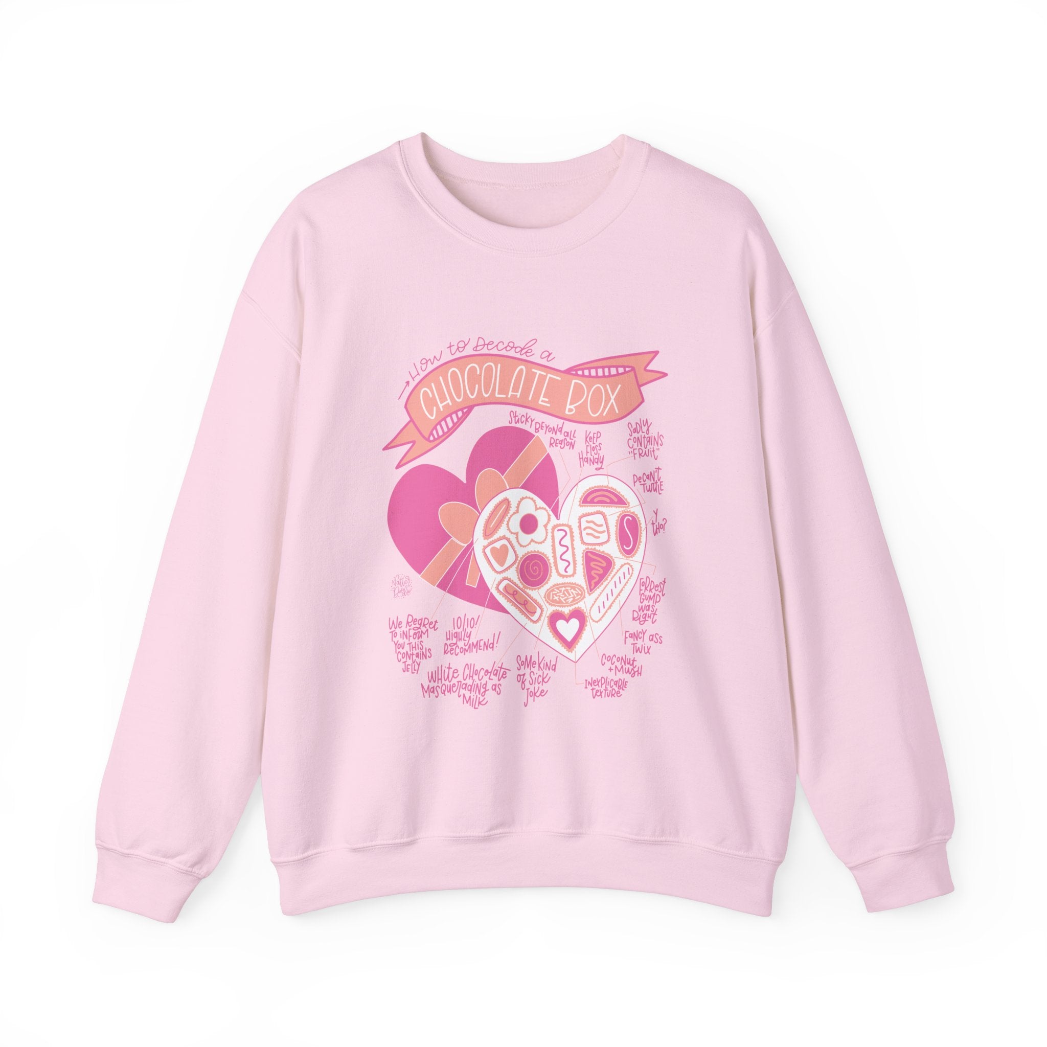 How to Decode a Chocolate Box Sweatshirt – NatterDoodle