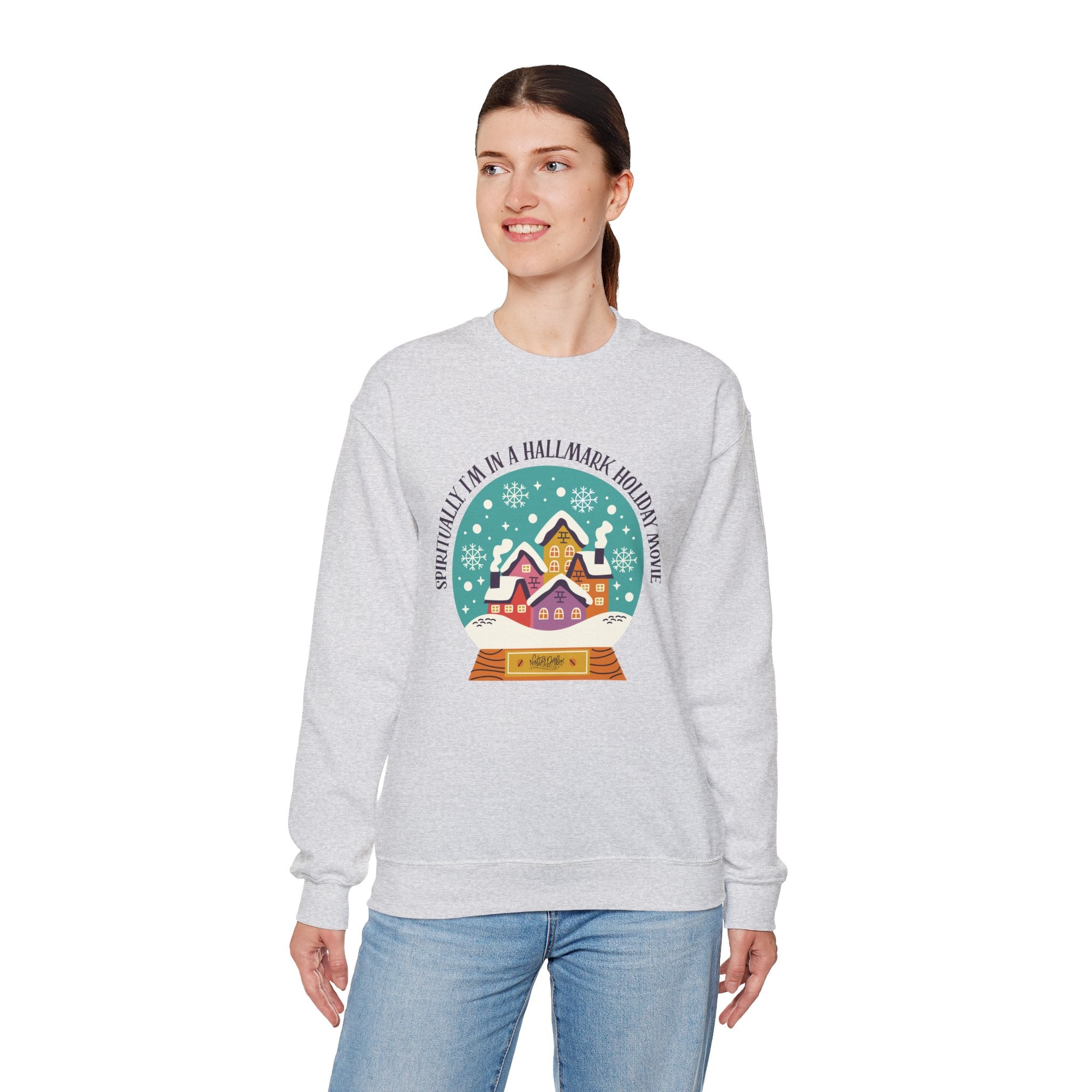 Spiritually I'm in a Hallmark Holiday Movie Sweatshirt