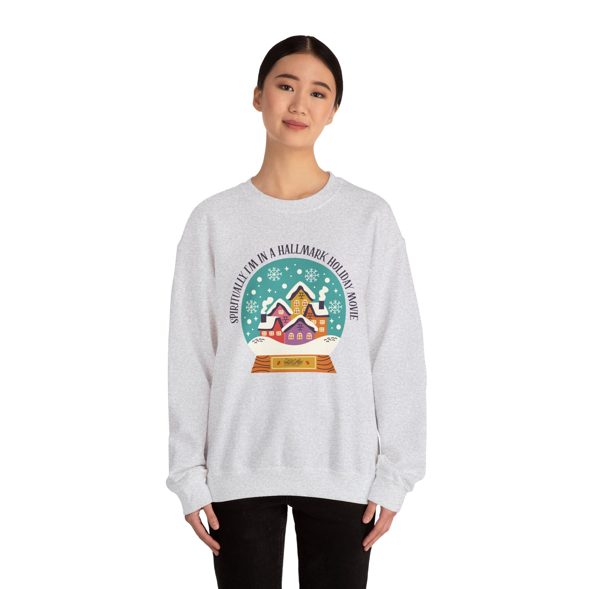 Spiritually I'm in a Hallmark Holiday Movie Sweatshirt