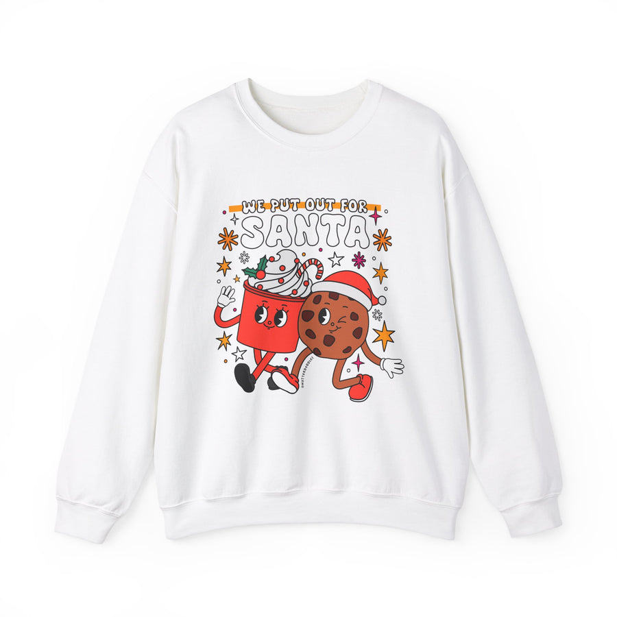 Santa Cocoa and Cookies Sweatshirt