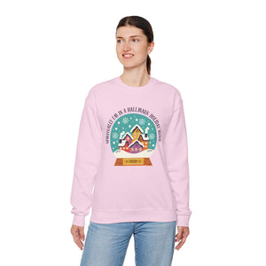 Spiritually I'm in a Hallmark Holiday Movie Crew Neck Sweatshirt