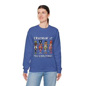 Crushing it This Christmas Nutcracker Sweatshirt