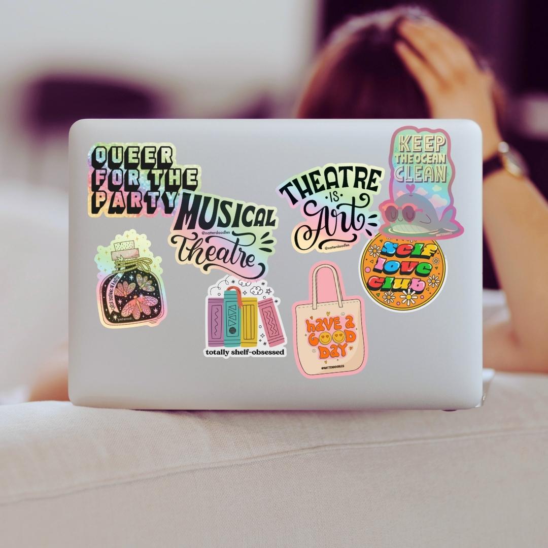 Theatre Is Art Sticker