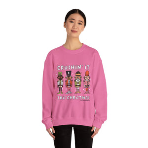 Crushing it This Christmas Nutcracker Sweatshirt