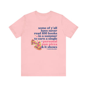 Personal Pan Pizza 90s Nostalgia Book-It Tee