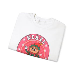 Christmas Rebel Without a Claus Sweatshirt