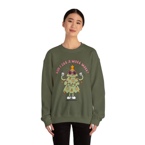 Christmas Tree Lights Can I Get a Watt Watt Sweatshirt