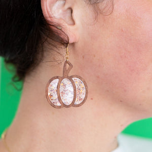 Pumpkin-razzi Fall Earrings