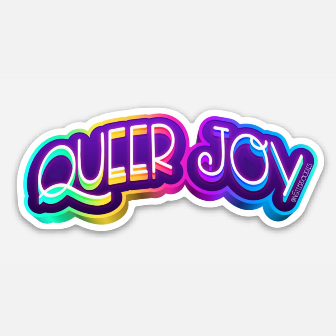 Queer Joy Rainbow Sticker