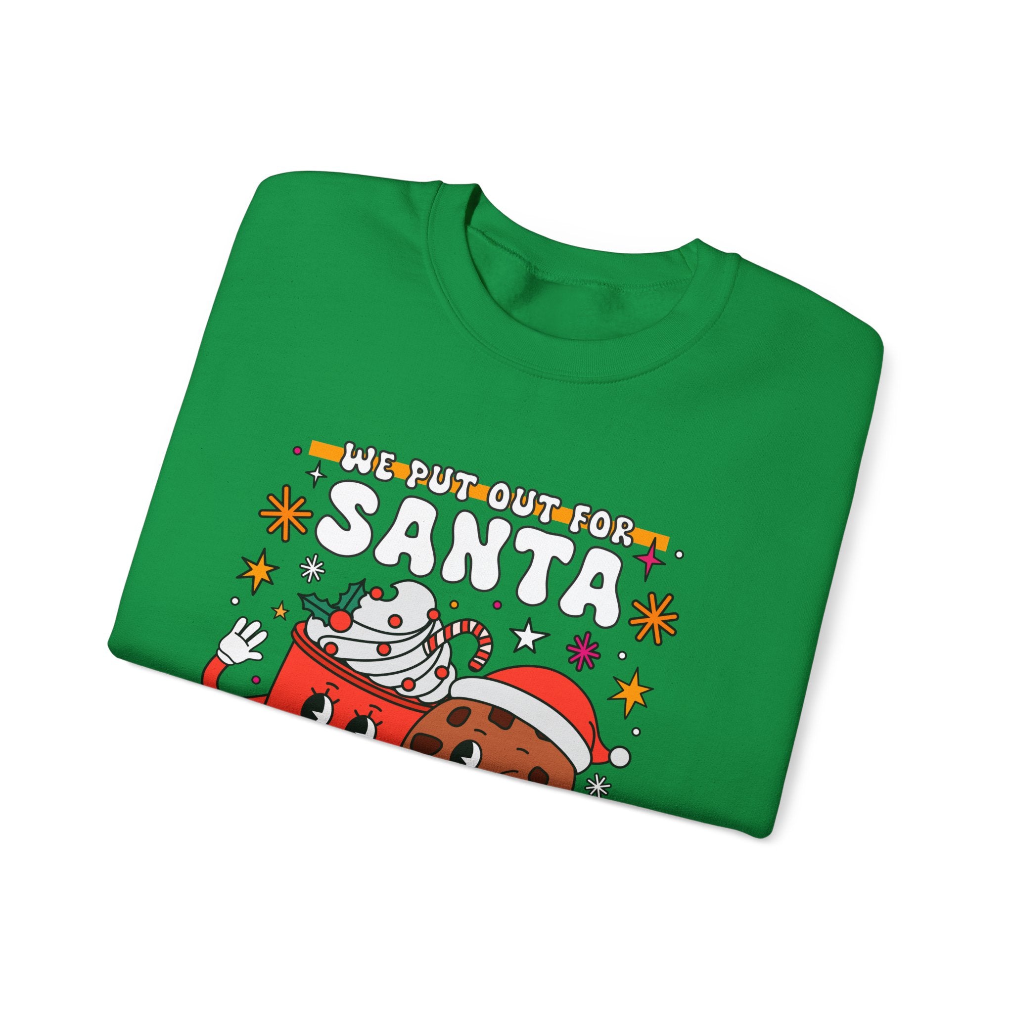 Santa Cocoa and Cookies Sweatshirt