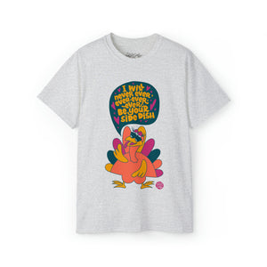 Never Be Your Side Chick Lizzo Inspired Thanksgiving Turkey Tee
