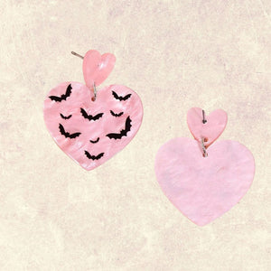 Is Bat All There Is Halloween Earrings