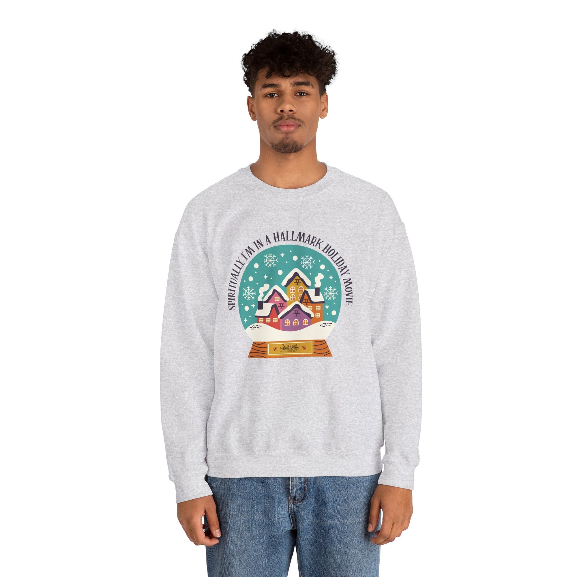 Spiritually I'm in a Hallmark Holiday Movie Sweatshirt