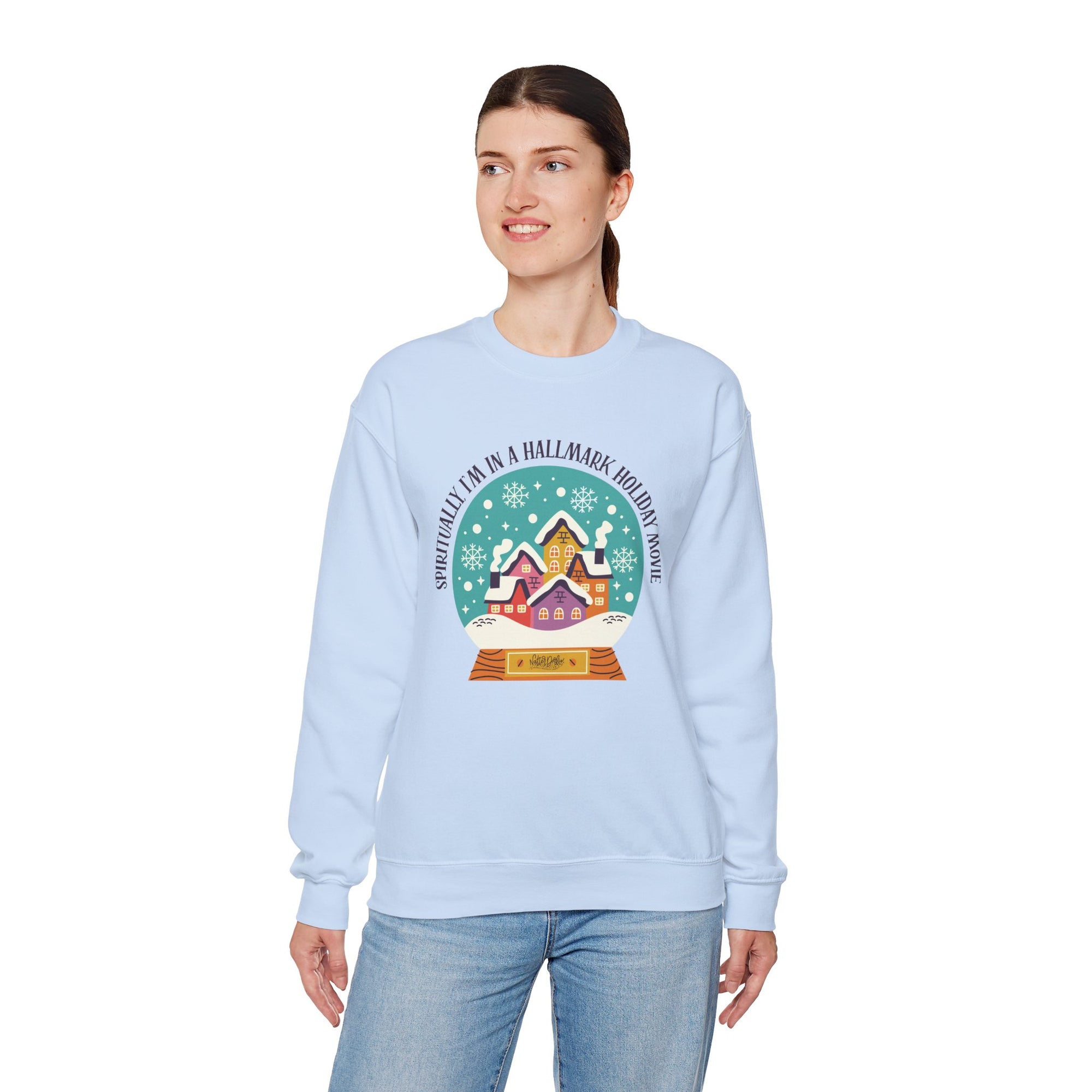Spiritually I'm in a Hallmark Holiday Movie Sweatshirt