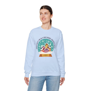 Spiritually I'm in a Hallmark Holiday Movie Crew Neck Sweatshirt