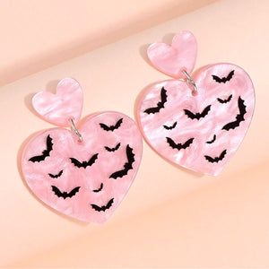 Is Bat All There Is Halloween Earrings