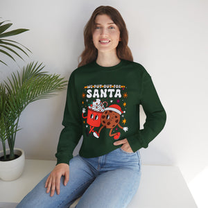 Santa Cocoa and Cookies Sweatshirt