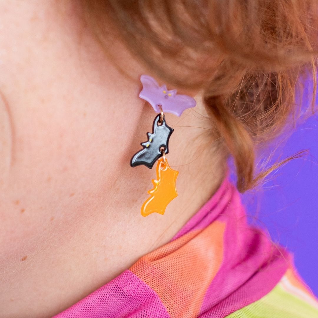 Bats All Folks Earrings