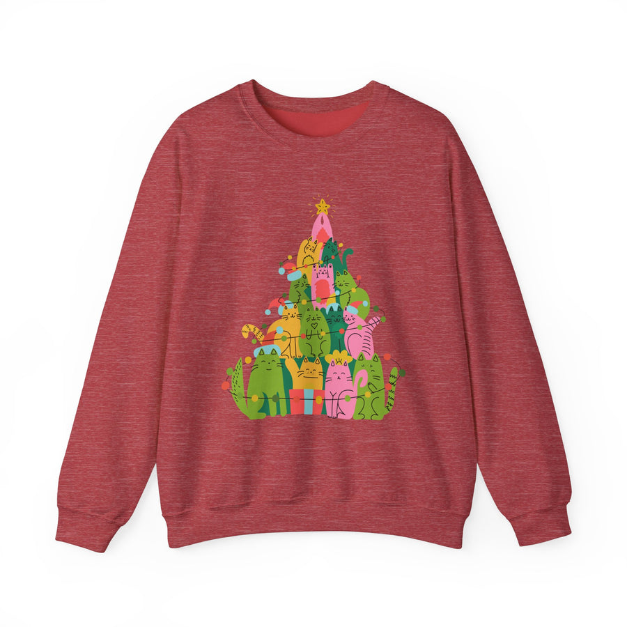 Merry Catmas Crewneck Sweatshirt