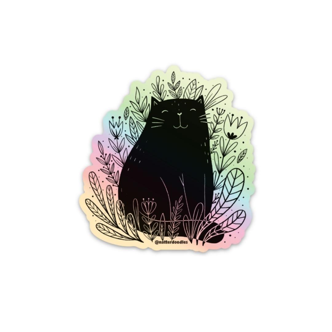 Outdoor Kitty City Sticker