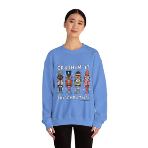 Crushing it This Christmas Nutcracker Sweatshirt