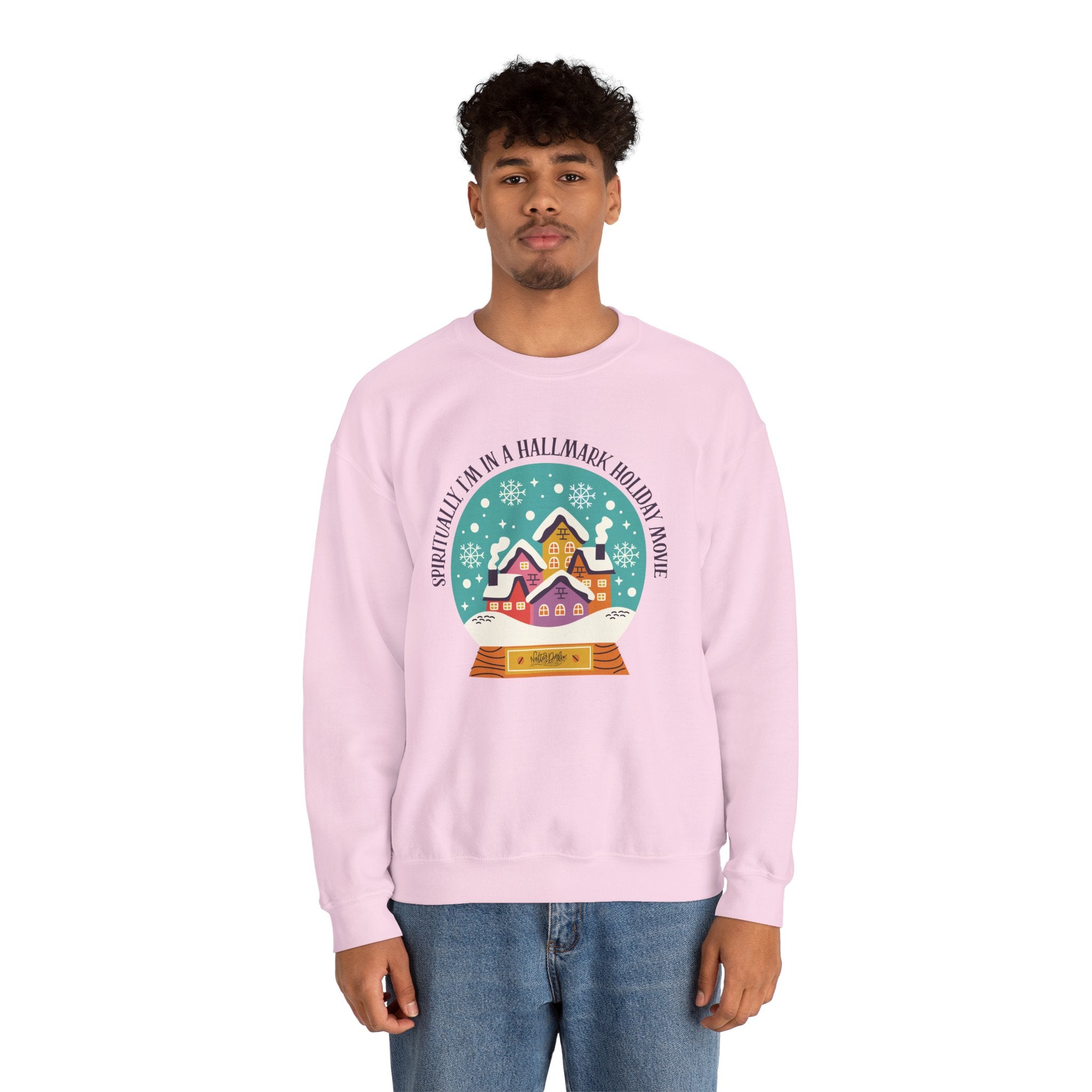 Spiritually I'm in a Hallmark Holiday Movie Sweatshirt