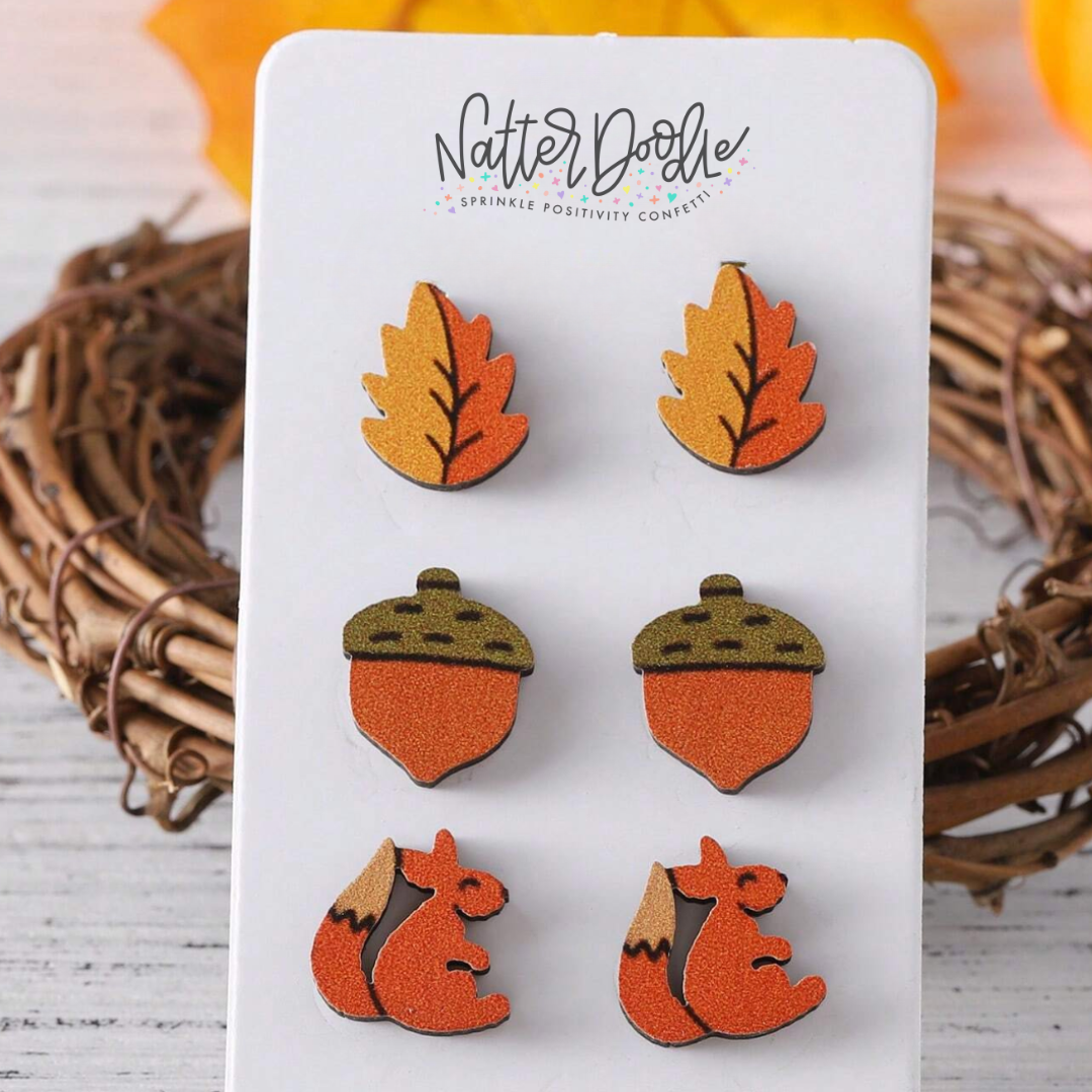 Fall Forest Friends Earrings