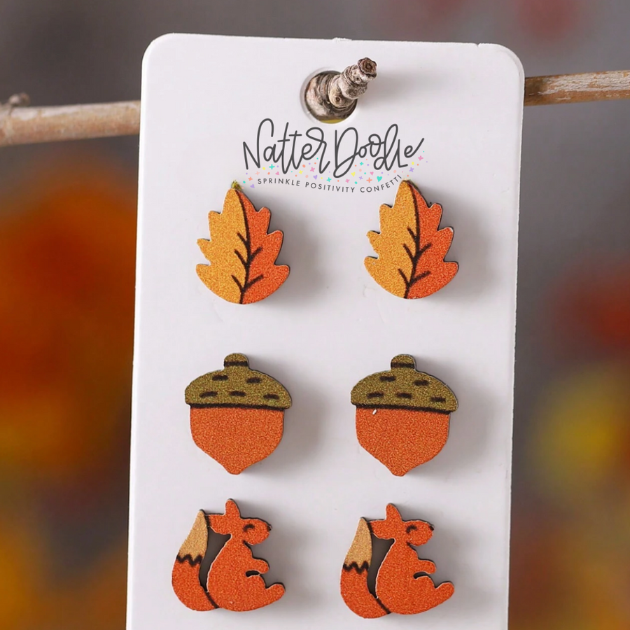 Fall Forest Friends Earrings