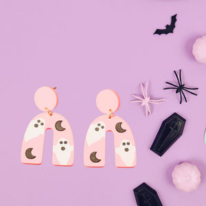 Ghostess with the Mostest Halloween Earrings