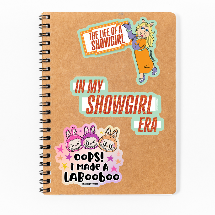 The Life of a Showgirl Miss Piggy Sticker