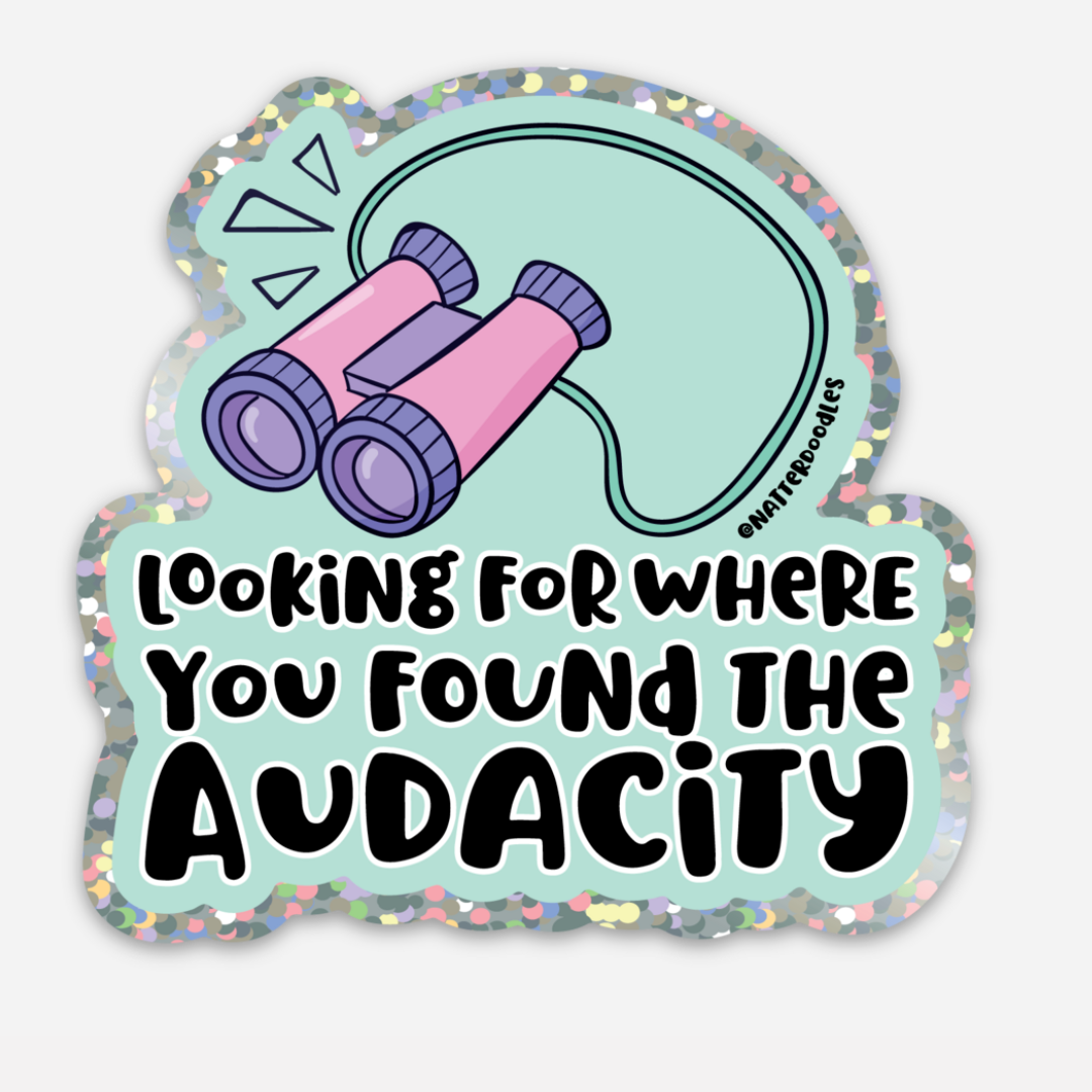 Looking for Where You Found the Audacity Sticker